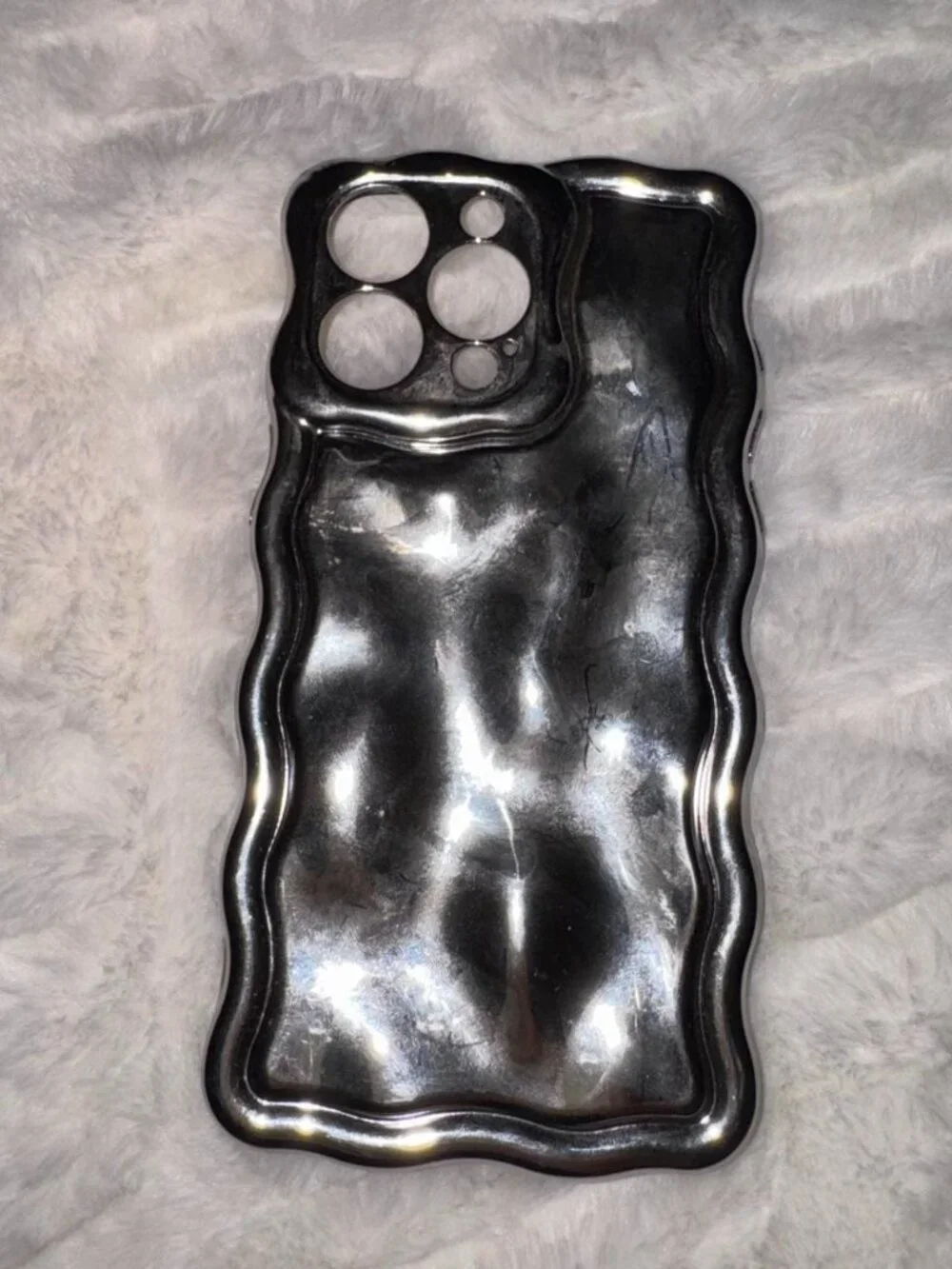 Silver Phone Case